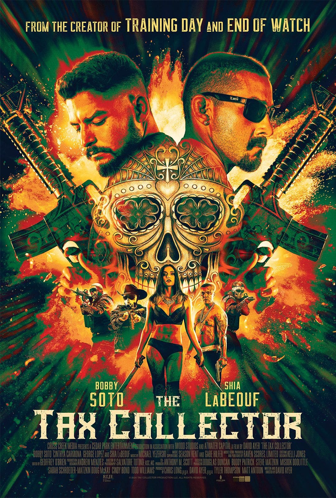The Tax Collector: Shia LaBeouf tetovirao torzo za ulogu Creepera (TRAILER)